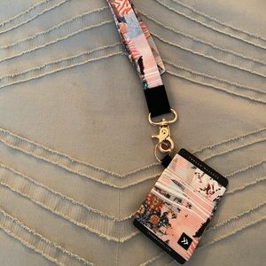 Thread wallet and lanyard brand new